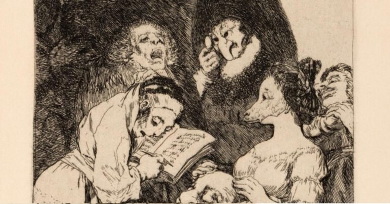 Subastaron un grabado de Goya que el rey Juan Carlos I le regaló al dictador Ceaușescu