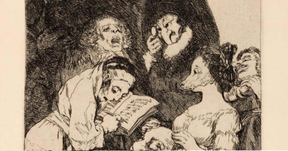 Subastaron un grabado de Goya que el rey Juan Carlos I le regaló al dictador Ceaușescu