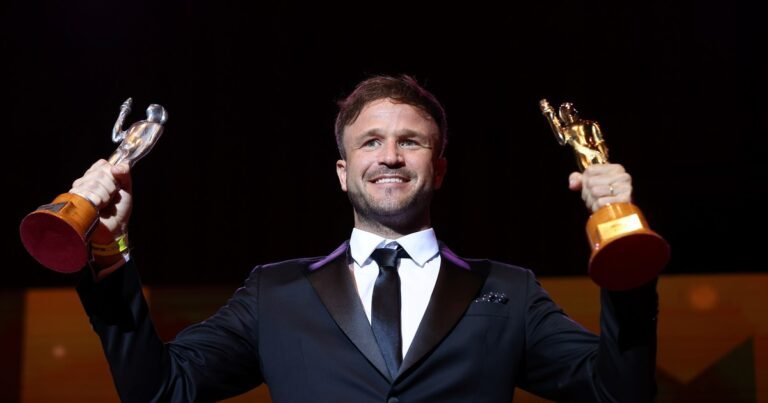 Agustín Canapino cerró su 2025 histórico y se quedó con el Premio Olimpia de oro: "Este año no le puedo pedir más nada a Papá Noel"