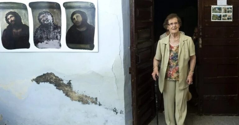 Murió la mujer que "restauró" el Ecce Homo de Borja y transformó un error en un fenómeno global