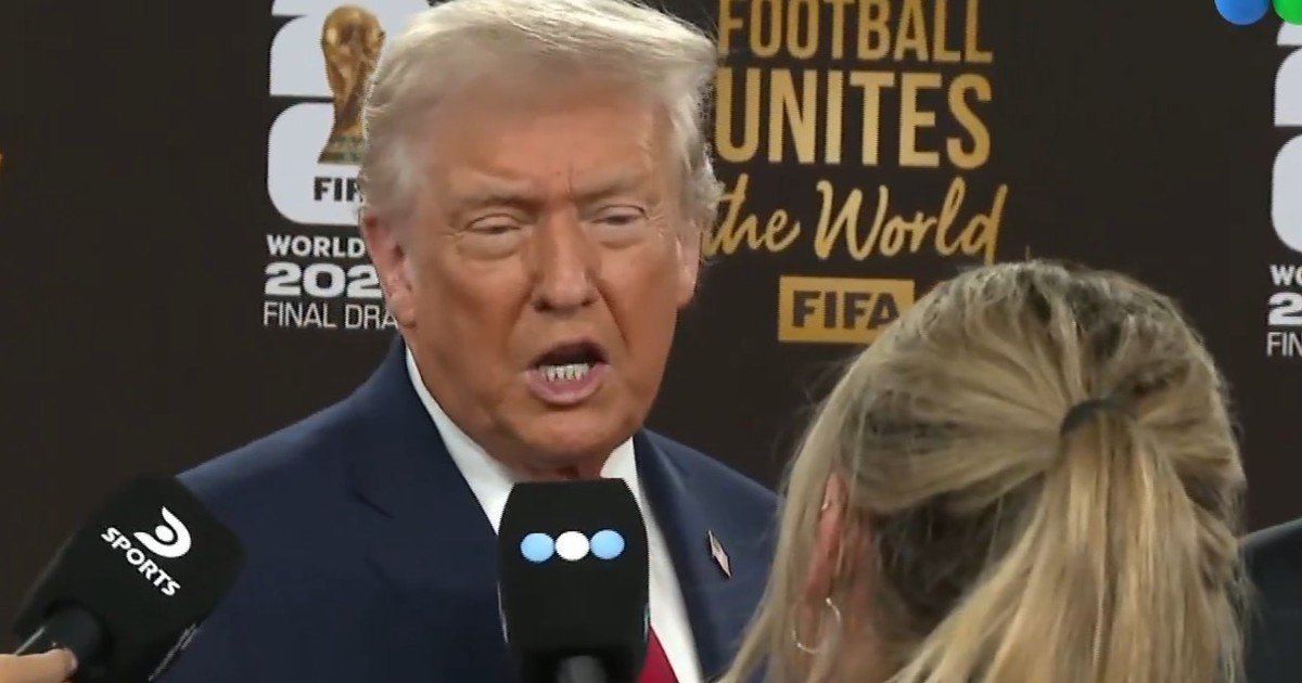 "Amo a la Argentina": Donald Trump llegó al sorteo del Mundial 2026, elogió a Javier Milei y gambeteó una pregunta sobre Messi