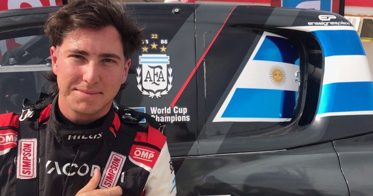 Se accidentó el piloto de rally Juan Cruz Yacopini en Mendoza: quedó internado en grave estado