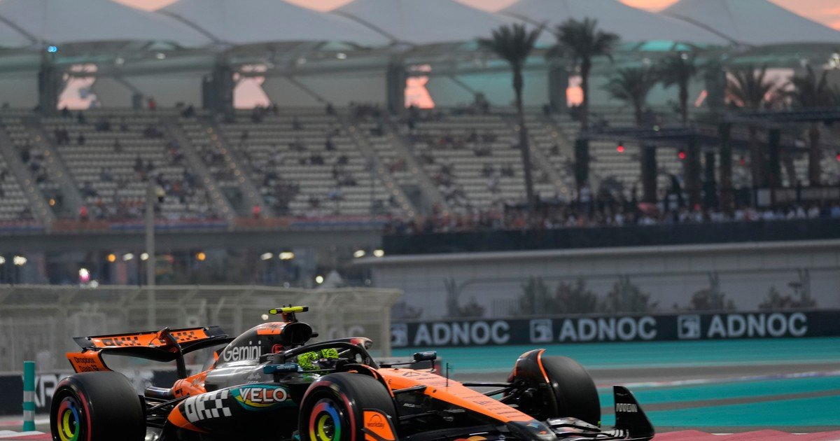Lando Norris dio un paso al frente en el inicio del GP de Abu Dhabi y en McLaren ya tienen claro que el enemigo es Max Verstappen