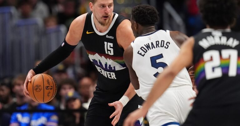 Navidad histórica para Nikola Jokic en la NBA: 56 puntos, triple doble récord y triunfo de Denver en tiempo extra sobre Timberwolves