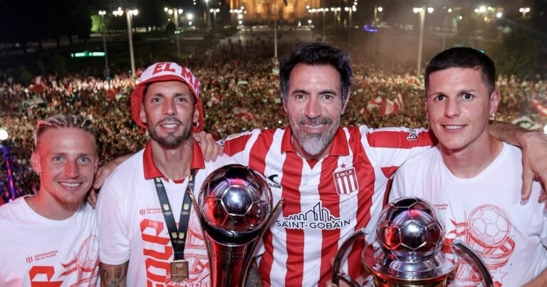 José Sosa y una dedicatoria especial por Estudiantes campeón del Trofeo de Campeones: "Ojalá Bilardo pueda entender lo que acabamos de hacer"