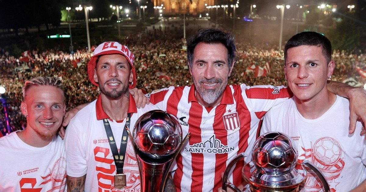 José Sosa y una dedicatoria especial por Estudiantes campeón del Trofeo de Campeones: "Ojalá Bilardo pueda entender lo que acabamos de hacer"