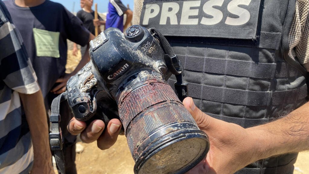 En un año, 67 periodistas asesinados, casi la mitad en Gaza, según el balance 2025 de Reporteros Sin Fronteras