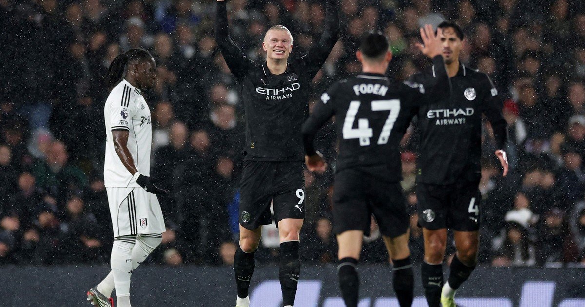 Manchester City se salvó de un papelón: ganaba 5-1 y casi se lo empatan, la noche en que Erling Haaland llegó a su gol 100 en Premier League