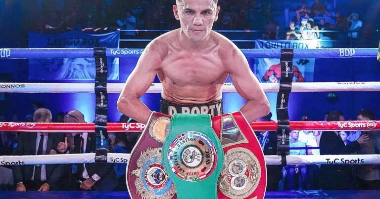 El argentino Junior Zárate ante la oportunidad de su vida: lo llamaron de reemplazo por un insólito motivo y puede ser campeón mundial de boxeo