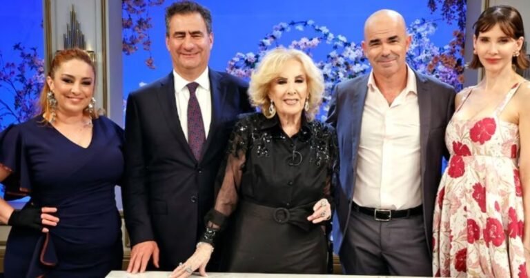 Rating del sábado: entre Mirtha Legrand e Iván de Pineda hubo más de un punto de diferencia