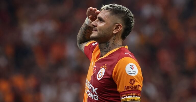 Con un gol de antología, Mauro Icardi superó a Gheorghe Hagi y se convirtió en el máximo goleador extranjero del Galatasaray en la liga turca
