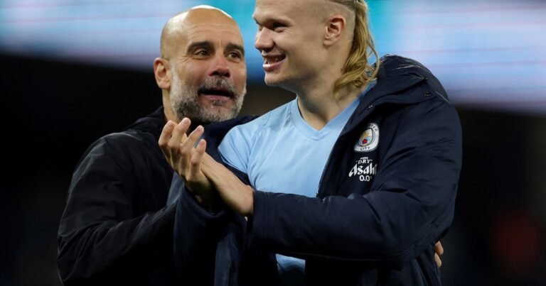 Guardiola exigió balanza en Manchester City tras Navidad y Erling Haaland le respondió con una foto que explotó en las redes: "Todo bien"