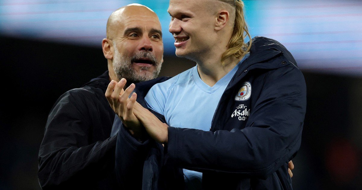 Guardiola exigió balanza en Manchester City tras Navidad y Erling Haaland le respondió con una foto que explotó en las redes: "Todo bien"