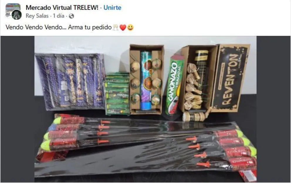 Trelew: Más de 20 denuncias por tirar pirotecnia y varios comercios en la mira