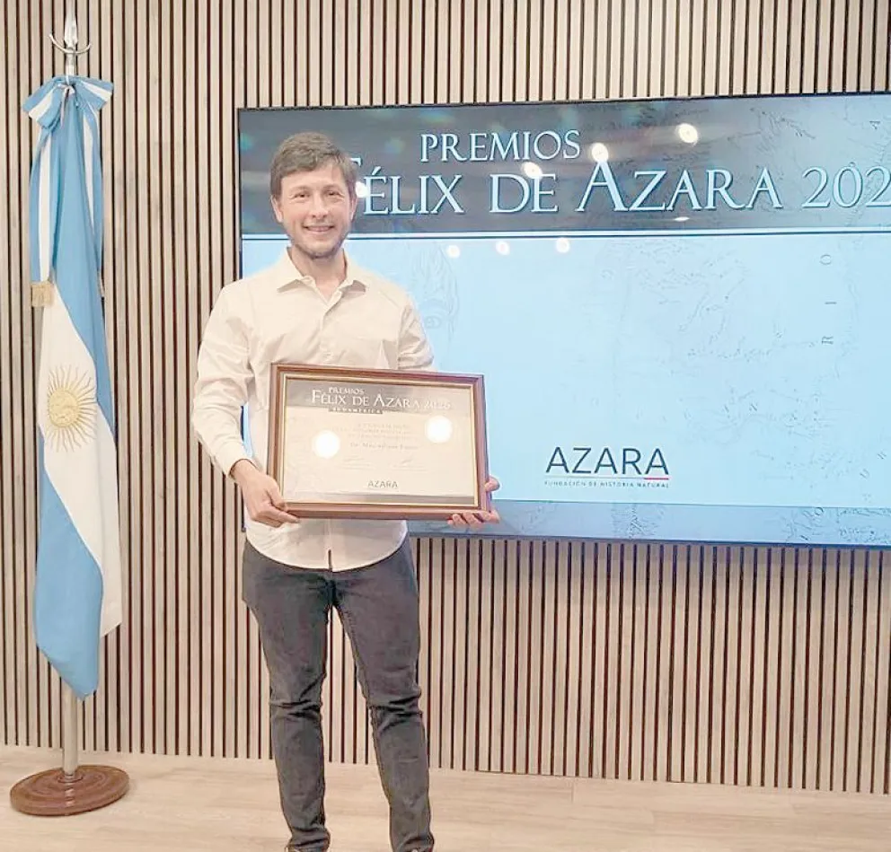 Investigador del CIEFAP fue distinguido con prestigioso premio