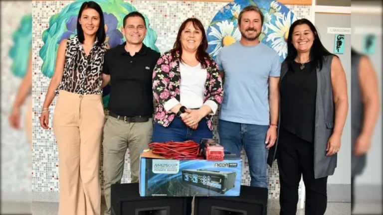 Lotería del Chubut entregó equipamiento a instituciones de Trelew