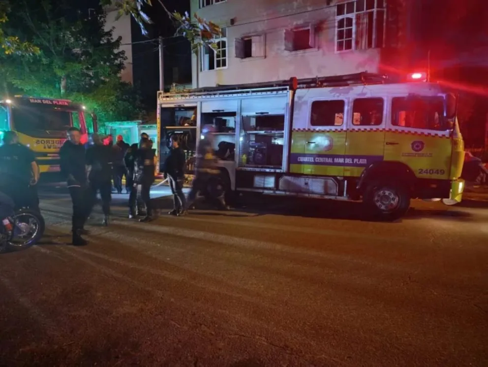 Cuatro mujeres fallecidas en trágico incendio en un geriátrico de Mar del Plata