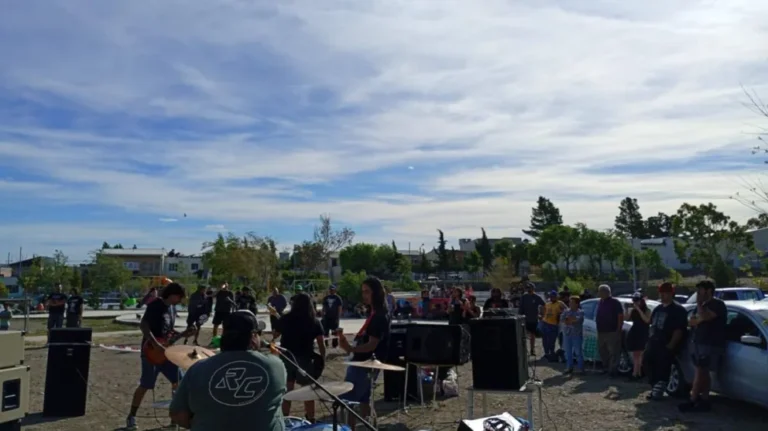 Música local y recolección de alimentos en el Quirno Fest de Zona Sur
