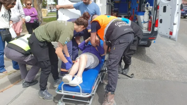 Comodoro: atropellaron a una mujer en la avenida Rivadavia y Alsina