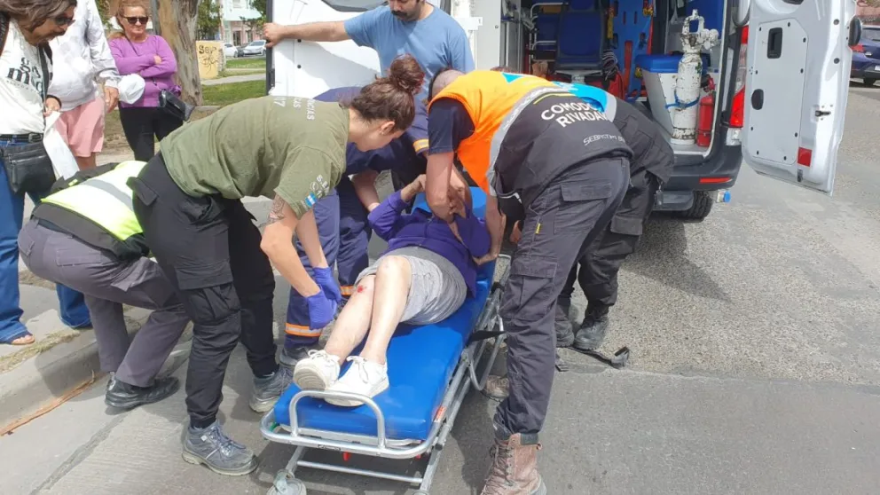 Comodoro: atropellaron a una mujer en la avenida Rivadavia y Alsina