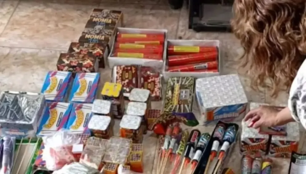 El Juzgado de Faltas ordenó la destrucción de pirotecnia decomisada en dos comercios de Trelew