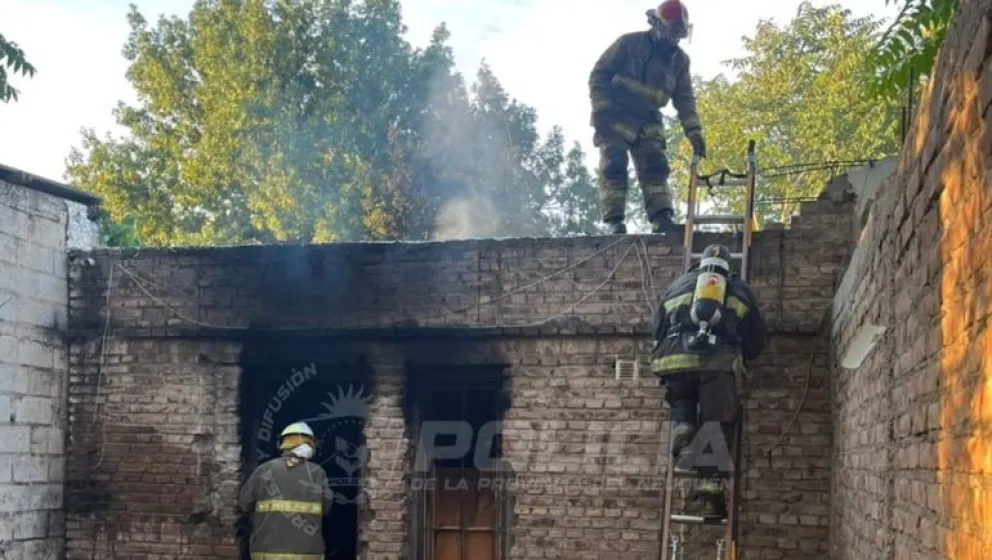 Un hombre murió en su vivienda tras un incendio