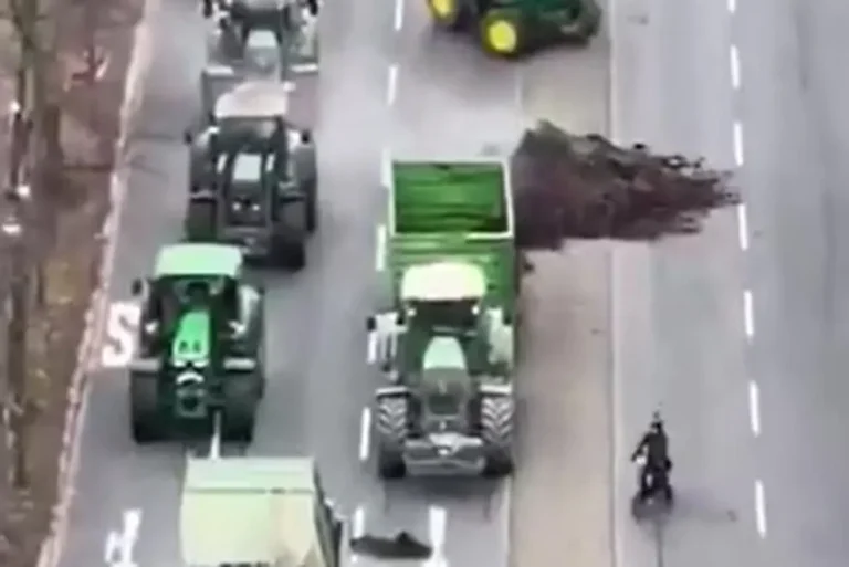 Agricultores desafían a la Unión Europea: protestas masivas y un video viral que impacta