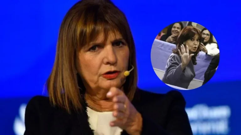 Bullrich cruzó a Cristina Kirchner tras sus críticas a la economía del Gobierno