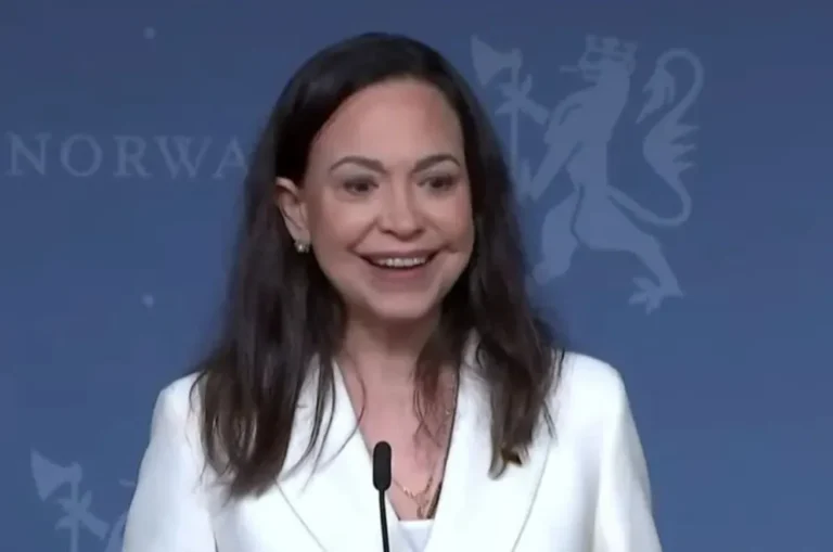 María Corina Machado desde Oslo: "Se necesita coraje para luchar por la libertad"