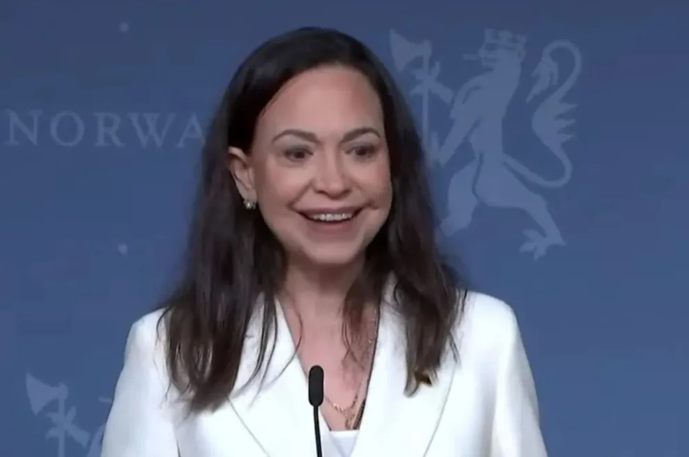 María Corina Machado desde Oslo: "Se necesita coraje para luchar por la libertad"