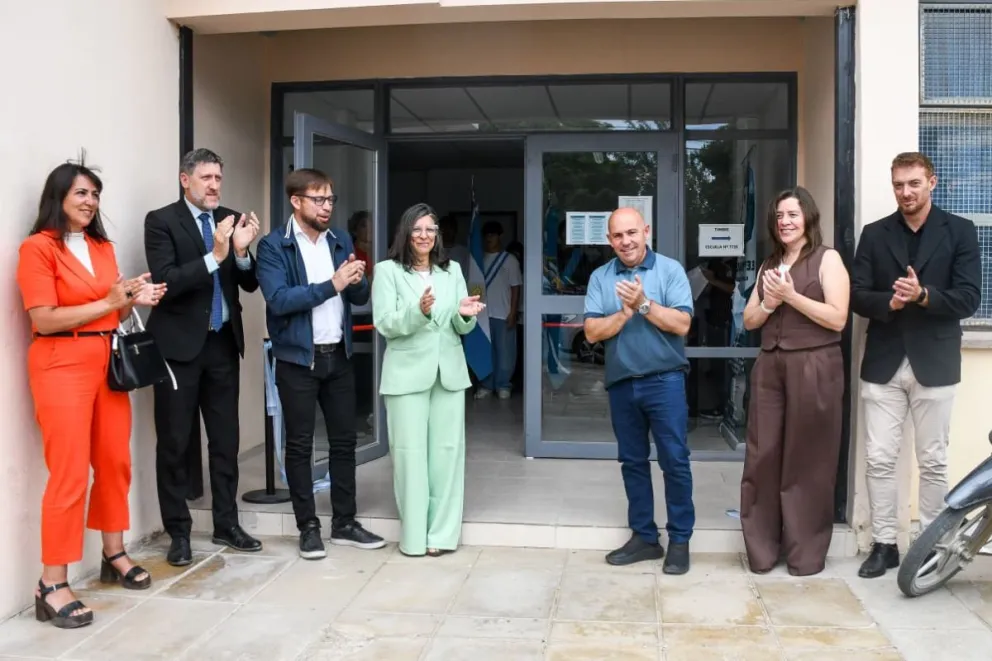 Apertura de nuevos espacios pedagógicos de la escuela secundaria N° 7733 de Puerto Madryn