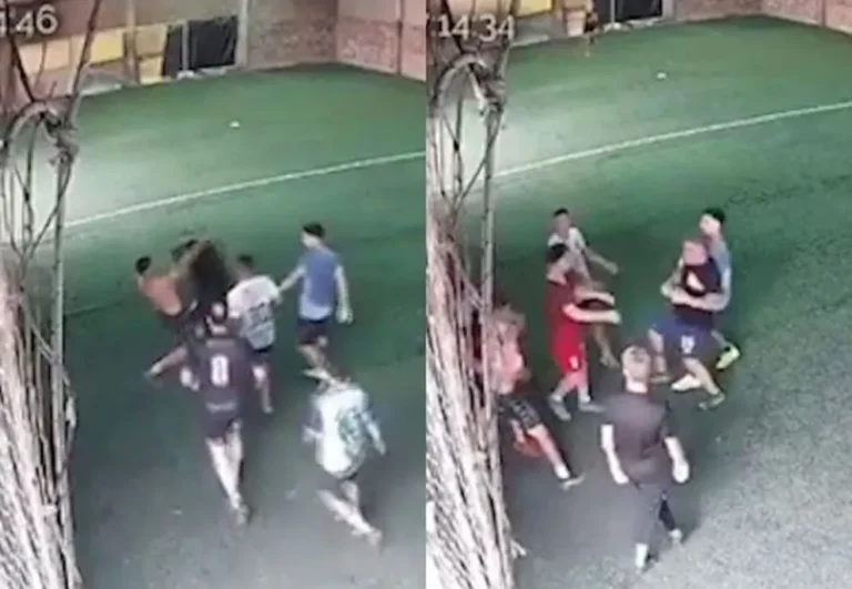 Rafaela: el exjugador Darío Gandín, protagonista de una pelea en un partido de futbol 5