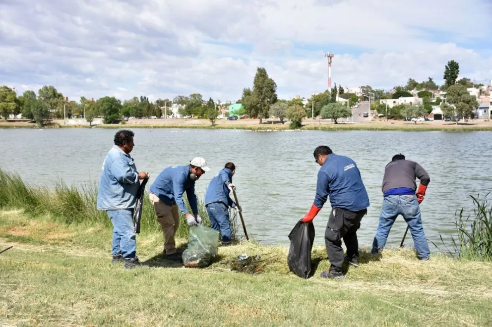 Limpieza integral y nuevas mejoras para fortalecer el equilibrio ecológico de la Reserva Laguna Chiquichano