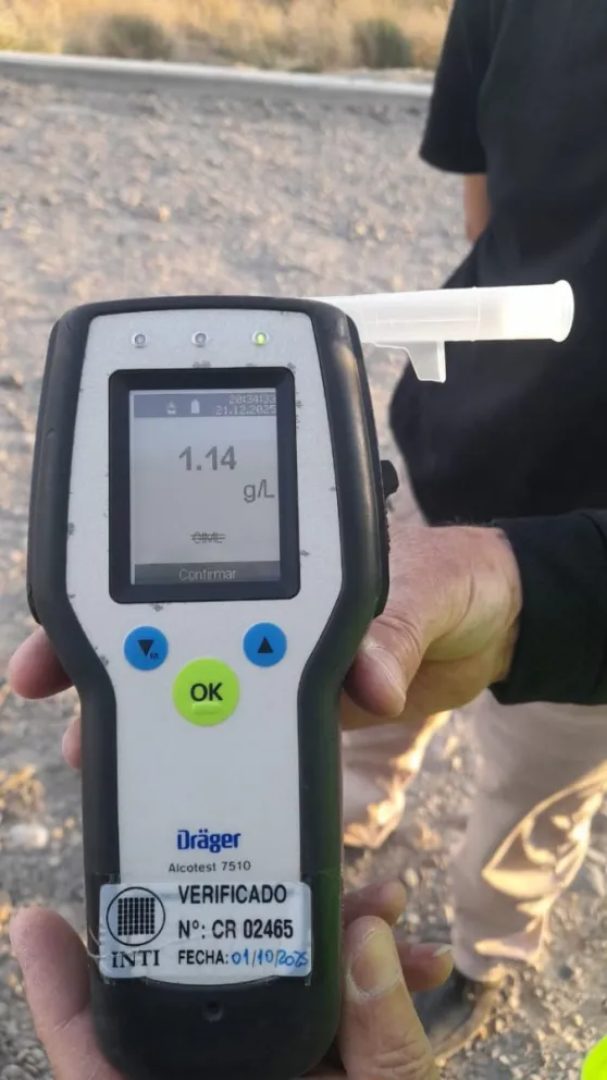 Manejaba alcoholizado y le retuvieron su licencia