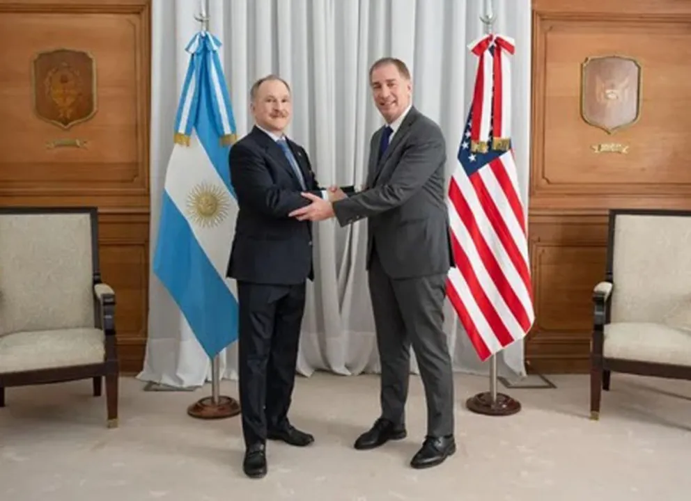 Santilli recibió a Lamelas en Casa Rosada a la espera de acuerdo comercial con EE.UU.