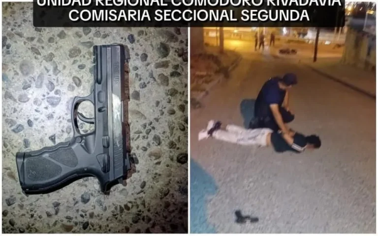 Abrió fuego contra un grupo de adolescentes y fue detenido