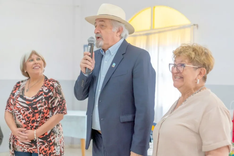 Othar participó de los festejos por el tercer aniversario de AJUPEMU