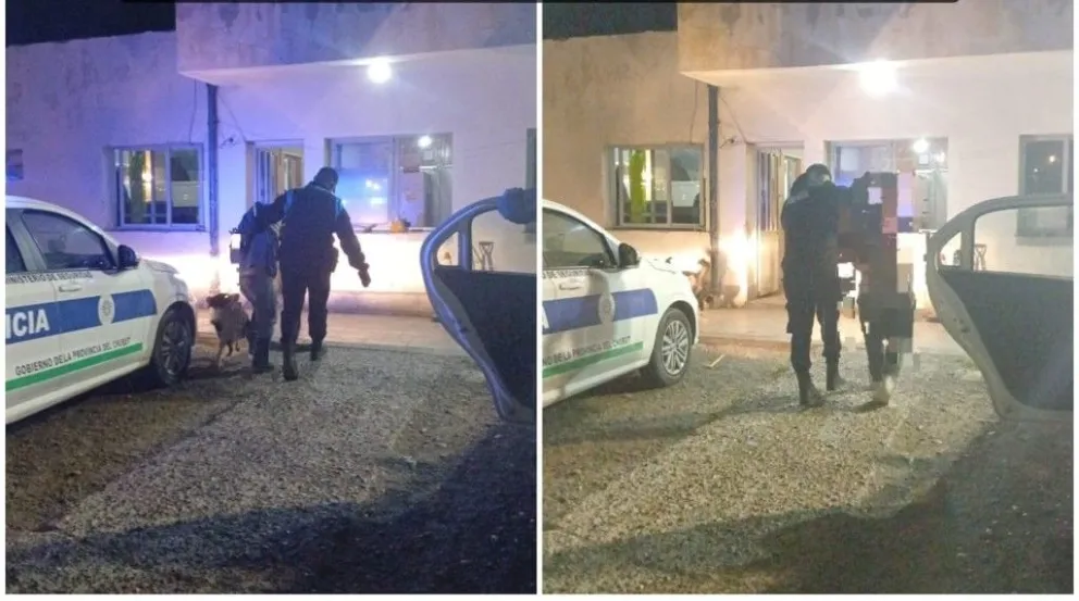 Aprehenden a dos hombres intentando robar en vivienda de barrio Las Flores