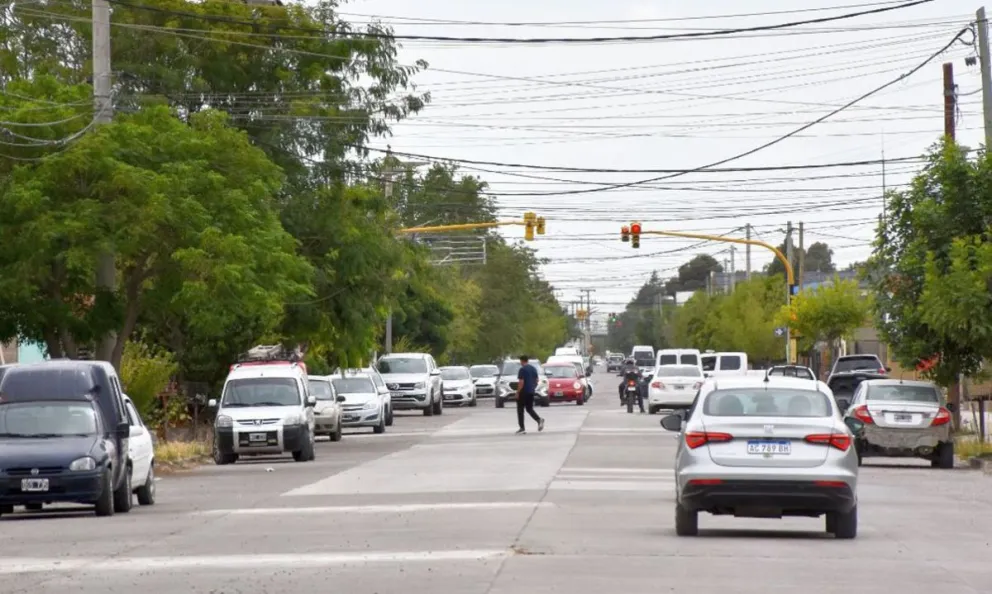 Trelew: habilitaron la primera etapa del pavimento en la calle López y Planes