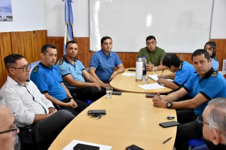 Trelew: Coordinaron los operativos de seguridad para año nuevo