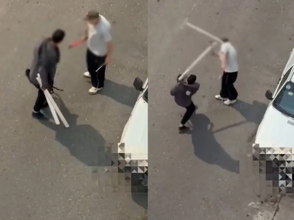 Violencia en Mar del Plata: “trapito” agredió a un conductor con un palo