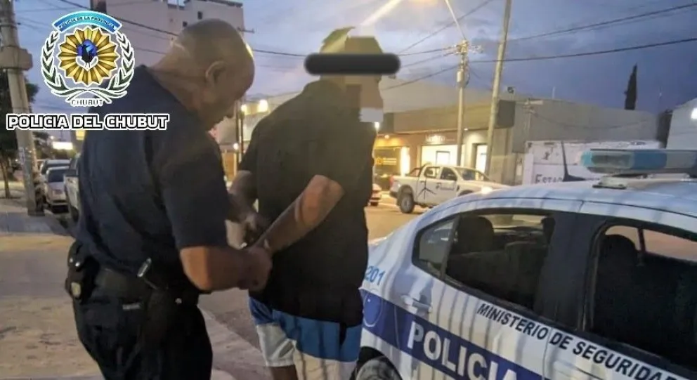 Detienen a conductor con pedido de captura vigente en Puerto Madryn