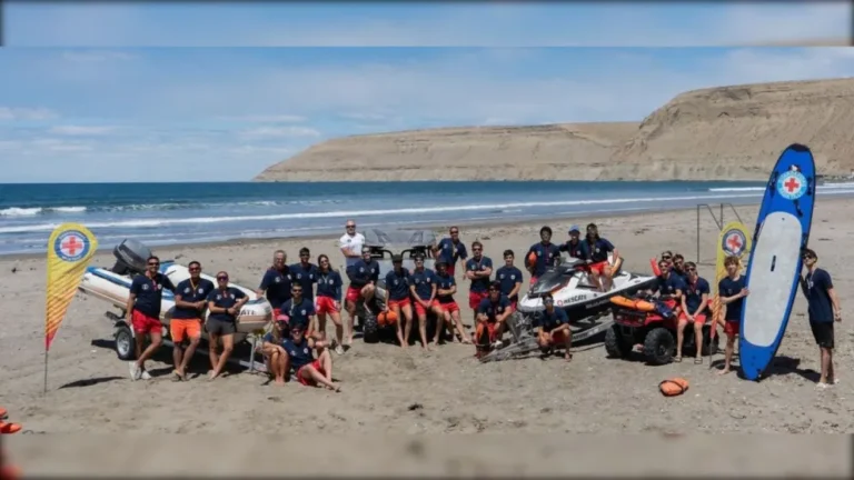 Playas Seguras: Rada Tilly activó su temporada de guardavidas 2025-2026