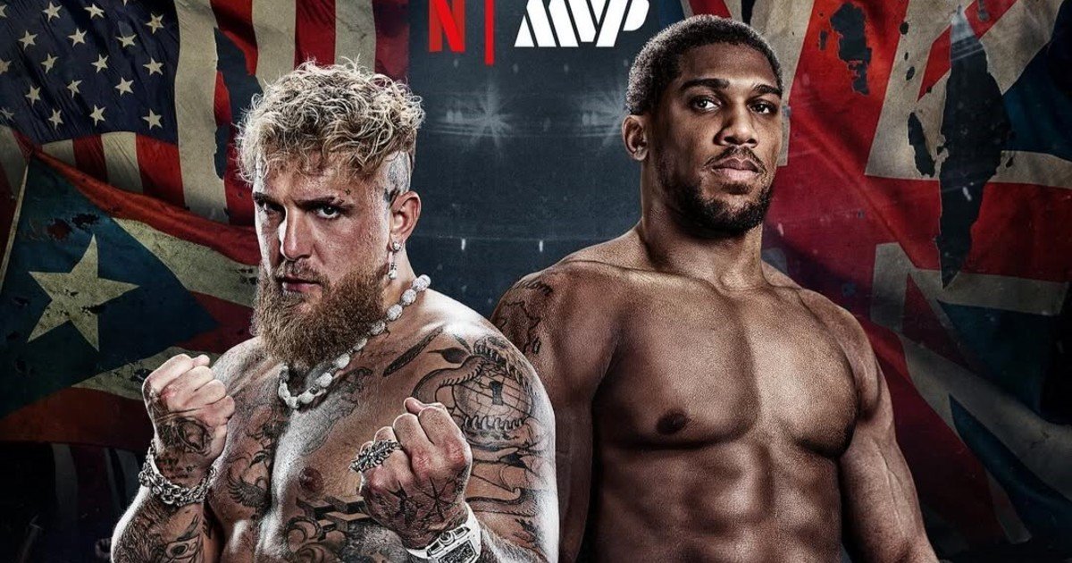 Jake Paul vs. Anthony Joshua: cartelera completa de los combates que emitirá Netflix este 19 de diciembre