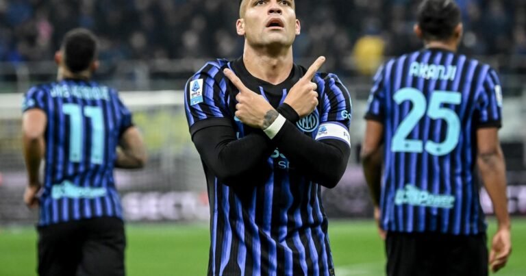 Lautaro Martínez está intratable: abrió el camino de la goleada sobre Como, llevó a Inter a la cima de la Serie A y quedó como capo cannoniere