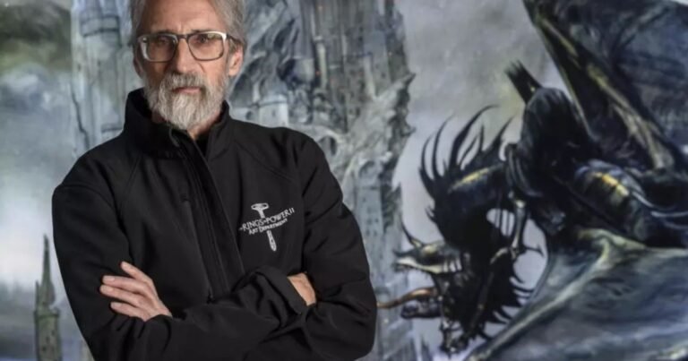 John Howe, el ilustrador de Tolkien, abre su estudio en una prisión medieval de Suiza