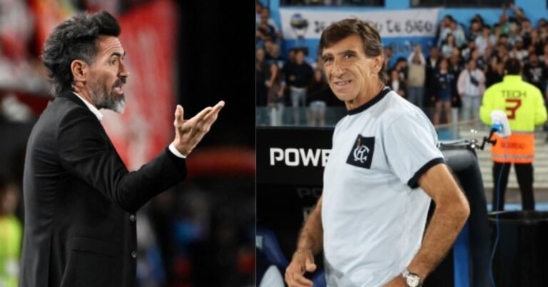 Gustavo Costas vs Eduardo Domínguez, la guerra de opuestos en la final entre Racing y Estudiantes de La Plata
