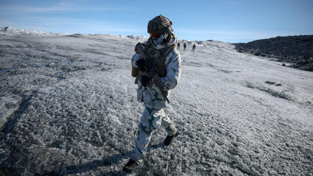 Groenlandia: unos 15 cazadores alpinos franceses ya desplegados para un ejercicio militar europeo