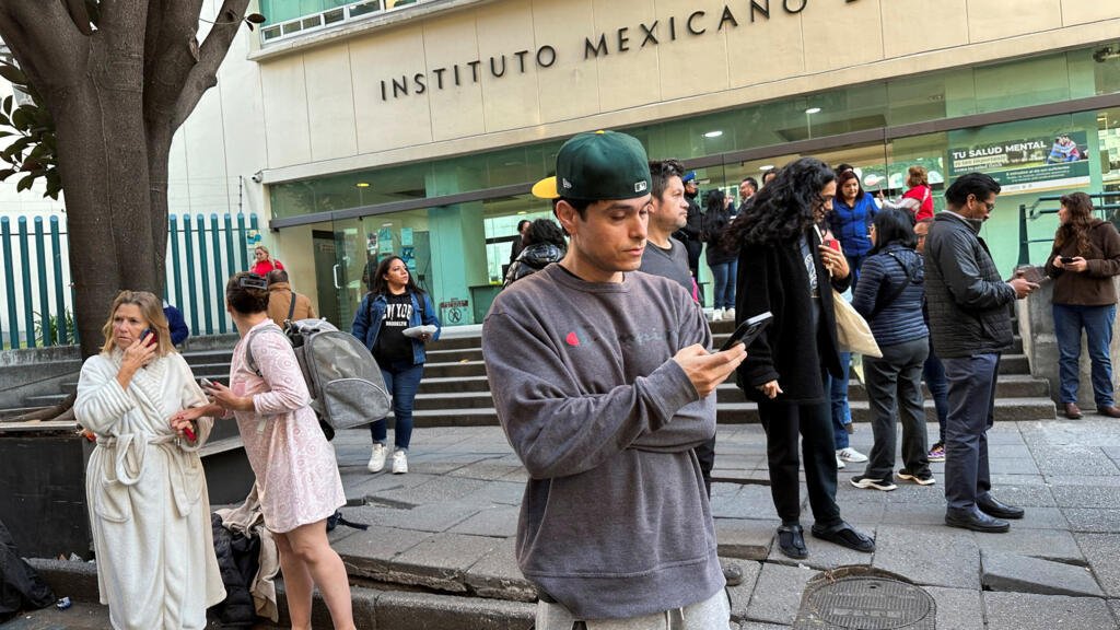 Terremoto de 6,5 sacude México e interrumpió la conferencia matutina de Sheinbaum