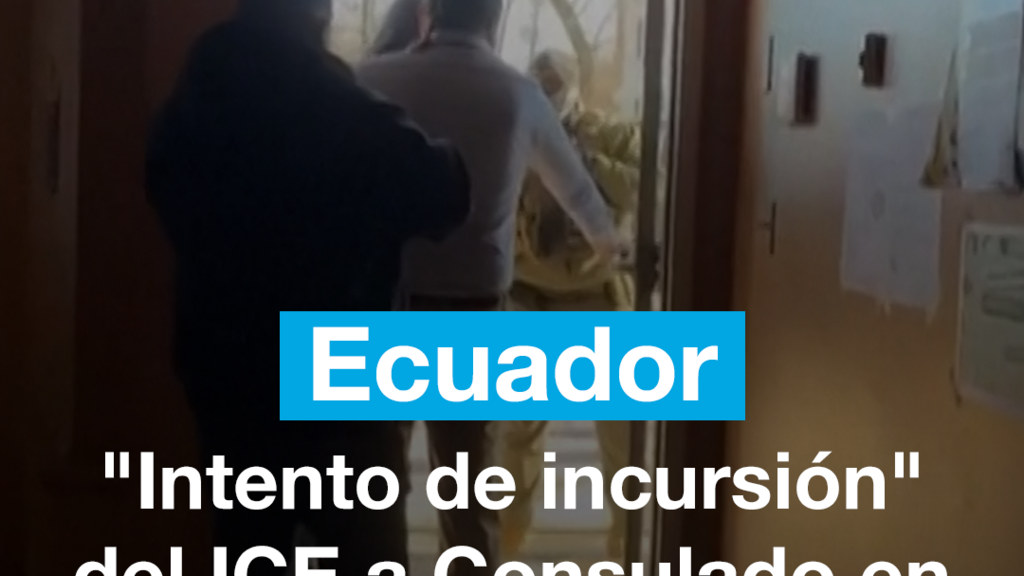 "Intento de incursión" del ICE a Consulado de Ecuador en Minneapolis, EE. UU.